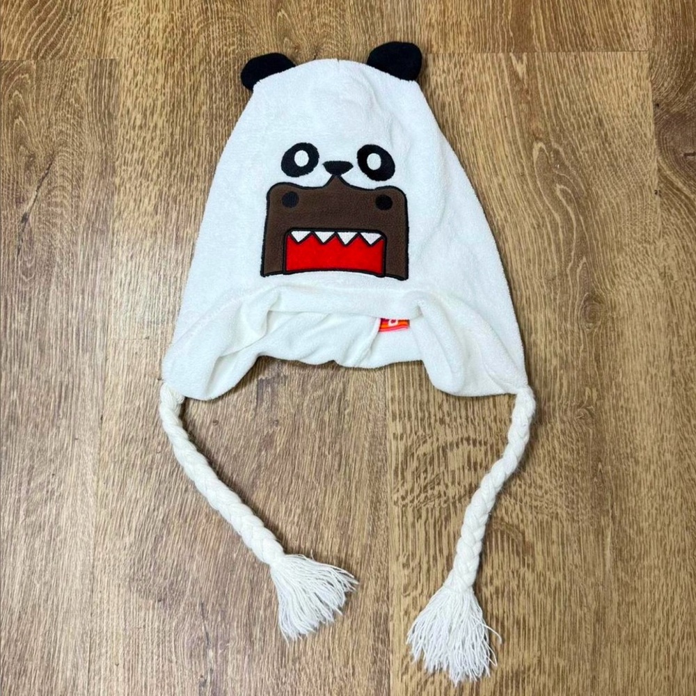Domo Kun Panda Flap Hat - Picture 2 of 5
